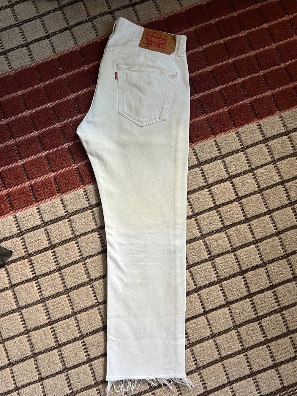 Vintage Levi's 501 Raw-Cropped Jeans